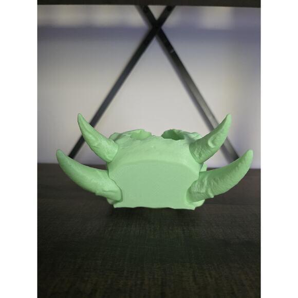 Deathroot Glow-in-the-Dark Skull Planter Altar Bowl for Plants, Candy, Trinkets - Picture 6 of 8